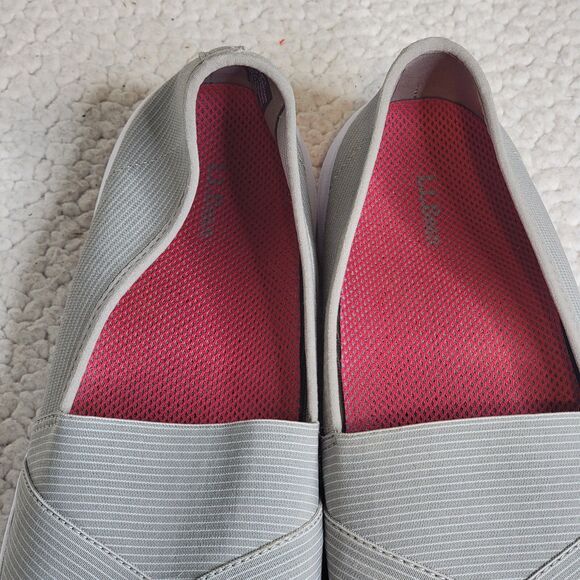 LL Bean Women's Size 9.5 Back Cove Slip On Shoes Classic Stretch Casual Comfy - Picture 8 of 8